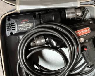 2 Craftsman electric drills $20.00 each