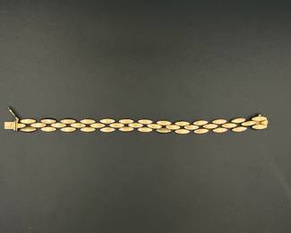 Tiffany & Co. Gold Bracelet Marked 585 (18 Grams)