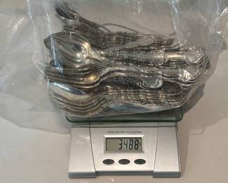 Gorham Strasbourg Sterling Silver Flatware (3488 Grams Total)