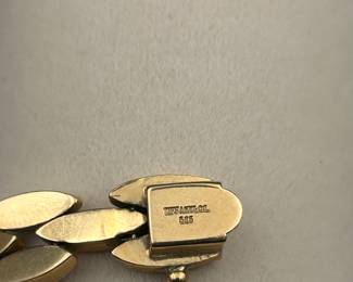 Tiffany & Co. Gold Bracelet Marked 585 (18 Grams)