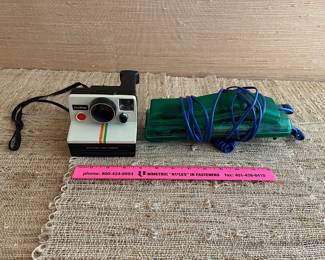 Retro Swatch phone and Polaroid camera