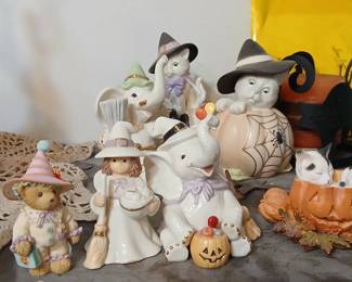 Lenox sculptures.
