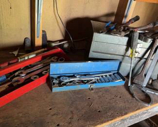 Tool Box with Tools 