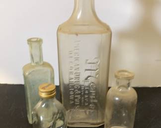 Antique Vintage Bottles 