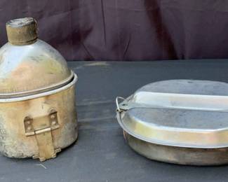 1918 WW1 Canteen 1945 Mess Kit 