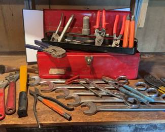 Variety of Large Wrenches More