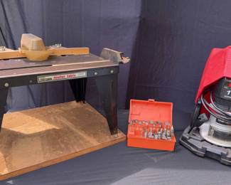 Craftsman Router with Case Routing Table