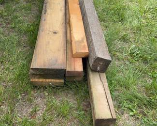 Variety of Lumber 2x8s, 4x4s 2x4s