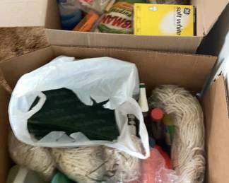 Mystery Lot of Cleaning Supplies More