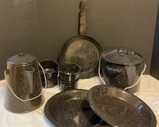 Enamel Cook Set
