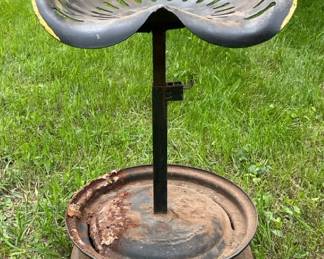  007 Vintage Tractor Seat Shop Chair 