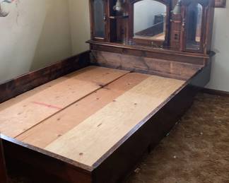 Vintage Queen Waterbed Frame