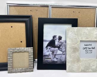 6 Picture Frames Including Handcrafted Capiz Sea Shells
Lot #: 111
