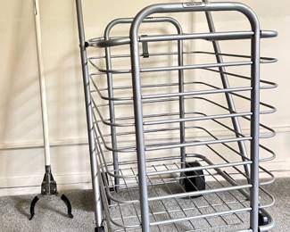 Small Polder Shopping Cart & Claw Grabber Tool
Lot #: 123