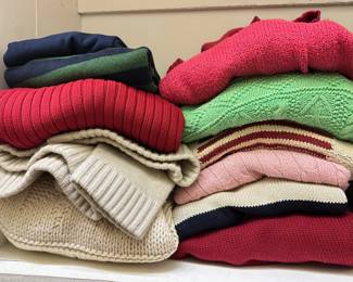 Over 10 Ralph Lauren Sweaters, Mostly Size Medium
Lot #: 51