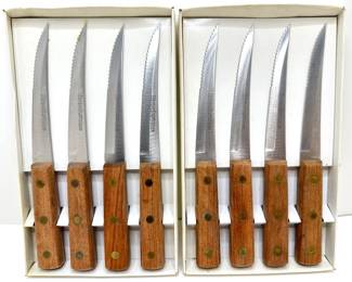 Set 8 New In Box Brookstone Steak Knives, Japan
Lot #: 75