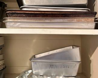Over 12 Baking Pans Including Loaf & Muffin Tins
Lot #: 125