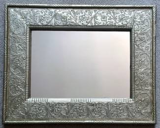 Vintage Art Deco Metal Wall Mirror
Lot #: 36