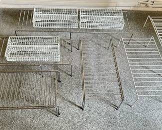 6 Two-Piece Adjustable Closet Organizers & 6 Storage Baskets
Lot #: 133