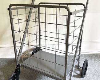 Extra Large Metal Shopping Cart
Lot #: 124