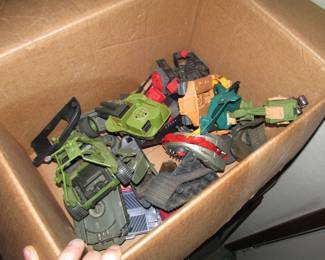 GI JOE VEHICLES, PARTS