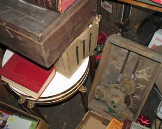 NESTING TABLES, MAGIC LANTERN, RANDOM...
