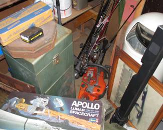 FISHING RODS, RANDOM...
