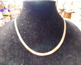14K Gold Necklace 20" Long