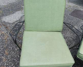Wrought iron chair