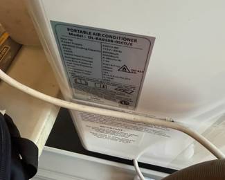 Zafro Portable Air Conditioner #OL-BA010B-06CD/E Cooling capacity = 8,000 to 10,000 BTU