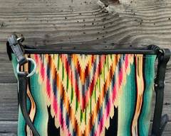 vintage Mexican serape  bag