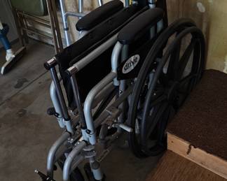 Foldable Wheelchair and walker