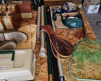 Fishing Gear, rods, reels, flys etc