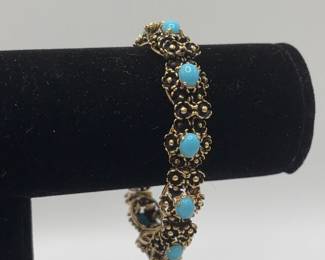 007 14K Yellow Gold Bracelet 36.6g
