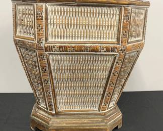 Large Wooden Basket