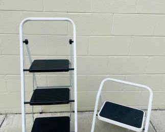A Stepladder And A Stepstool