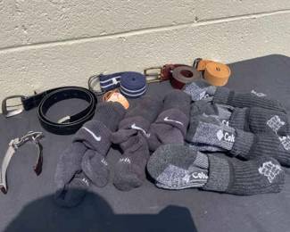 Nike, Columbia, Belts, Necklaces, And More