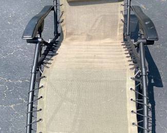 Tan Zero Gravity Chair
