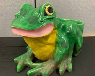 Huge Frog Planter