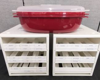 Spice Rack And KitchenAid Container