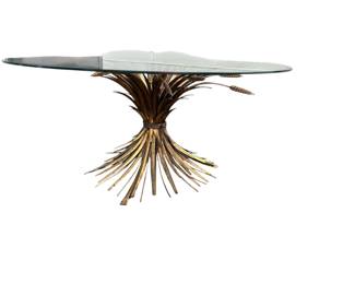 002 Coco ChanelStyle Sheaf Of Wheat Coffee Table