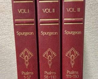 The Treasury of David Psalms 1150 Volumes I, II, III