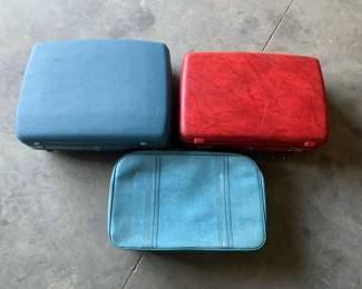 Vintage Luggage Mystery Lot