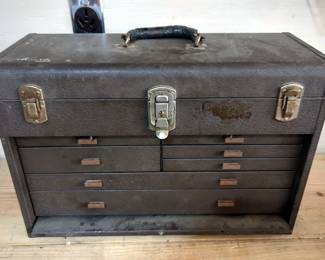 Kennedy Kits 520 Metal Tool Chest with Contents & Workshop Series Organizer