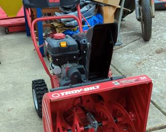 Troy Built Storm 24" Gas Powered Snow Blower, Model 2410