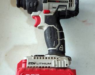 Porter Cable 20V Lithium Impact Driver, Model PC640