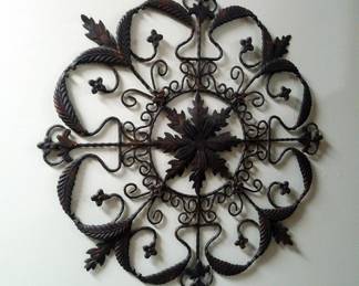 Metal Wall Art Medallion