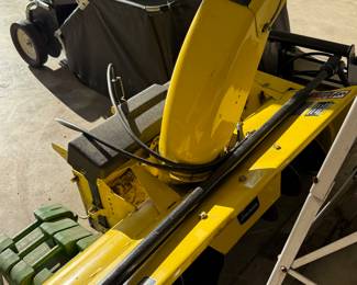 This is the FANTASTIC 54” John Deere Front Snowblower Attachment! 