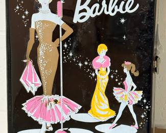 A VINTAGE 1962 BARBIE PONYTAIL CARRYING CASE WARDROBE! AND MORE! 