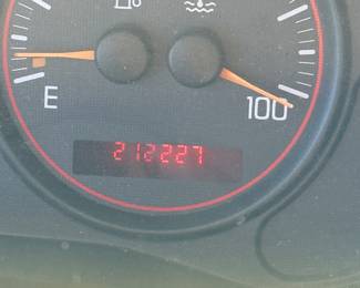 This is actual mileage. This vehicle has been WELL maintained and has PLENTY of years left in it! 